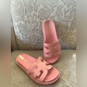 Sam Edelman, New York slip-on sandals. Size 6.5